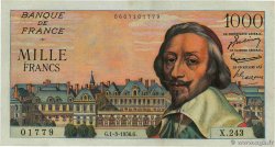 1000 Francs RICHELIEU FRANCE 1956 F.42.19