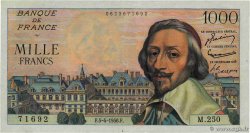 1000 Francs RICHELIEU FRANCE 1956 F.42.20