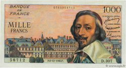 1000 Francs RICHELIEU FRANCE 1956 F.42.24