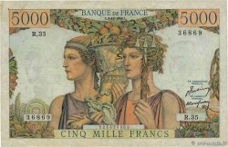 5000 Francs TERRE ET MER FRANCE 1949 F.48.02