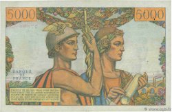 5000 Francs TERRE ET MER FRANCIA 1951 F.48.04 EBC