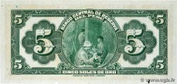 5 Soles PERU 1941 P.066Aa XF