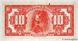 10 Soles PERU 1941 P.067Aa XF