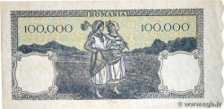 100000 Lei ROMANIA 1946 P.058 VF