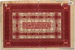 20 Lire ITALY 1918 PM.07 F