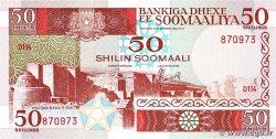 50 Shillings SOMALIA DEMOCRATIC REPUBLIC 1987 P.34b UNC