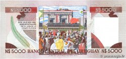 5000 Nuevos Pesos URUGUAY 1983 P.065a AU+