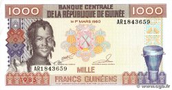1000 Francs Guinéens GUINEA 1985 P.32a fVZ