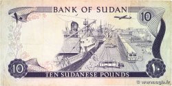 10 Pounds SUDáN 1978 P.15b BC+