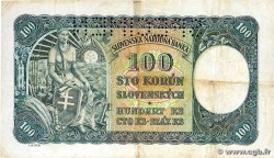 100 Korun SLOVAQUIE 1940 P.10 TB+