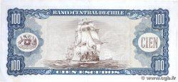 100 Escudos CHILE
1964 P.141a fVZ