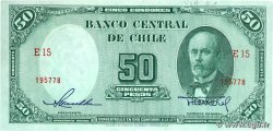 50 Pesos - 5 Condores CILE 1947 P.112 SPL