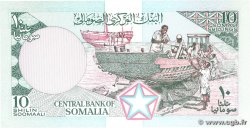 10 Shilin = 10 Shillings SOMALIA 1987 P.32c UNC