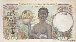 100 Francs AFRIQUE OCCIDENTALE FRANÇAISE (1895-1958) 1948 P.40 TB+