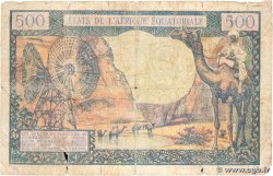 500 Francs type 1963C CONGO 1963 A.208a fSGE