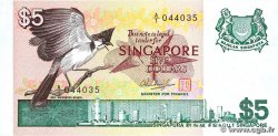 5 Dollars SINGAPUR 1976 P.10 VZ