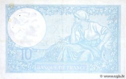 10 Francs MINERVE modifié FRANCE 1941 F.07.27 VF+