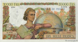 10000 Francs GÉNIE FRANÇAIS FRANCE 1953 F.50.68
