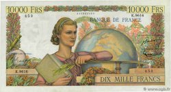 10000 Francs GÉNIE FRANÇAIS FRANCIA 1955 F.50.76 MBC