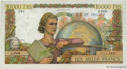 10000 Francs GÉNIE FRANÇAIS FRANCE 1955 F.50.77