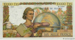 10000 Francs GÉNIE FRANÇAIS FRANCE 1956 F.50.81 TTB