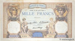 1000 Francs CÉRÈS ET MERCURE FRANCE 1932 F.37.07