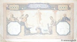 1000 Francs CÉRÈS ET MERCURE type modifié FRANCE 1939 F.38.37 TB+