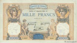 1000 Francs CÉRÈS ET MERCURE type modifié FRANCE 1939 F.38.40