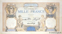 1000 Francs CÉRÈS ET MERCURE FRANCE 1936 F.37.09