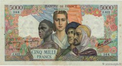 5000 Francs EMPIRE FRANÇAIS FRANCE 1945 F.47.35