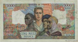 5000 Francs EMPIRE FRANÇAIS FRANCE 1946 F.47.51