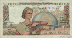 10000 Francs GÉNIE FRANÇAIS FRANCIA 1950 F.50.26 BC