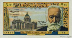 5 Nouveaux Francs VICTOR HUGO FRANCIA 1959 F.56.02 EBC