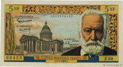 5 Nouveaux Francs VICTOR HUGO FRANCE 1962 F.56.12