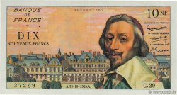 10 Nouveaux Francs RICHELIEU FRANCE 1959 F.57.03