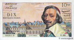 10 Nouveaux Francs RICHELIEU FRANCE 1960 F.57.08