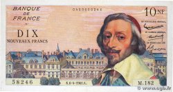 10 Nouveaux Francs RICHELIEU FRANCE 1961 F.57.14