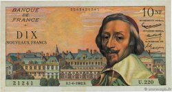 10 Nouveaux Francs RICHELIEU FRANCE 1962 F.57.19