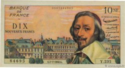 10 Nouveaux Francs RICHELIEU FRANCE 1962 F.57.20