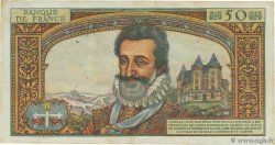 50 Nouveaux Francs HENRI IV FRANCE 1959 F.58.03 VF-