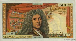 500 Nouveaux Francs MOLIÈRE FRANCIA 1966 F.60.09 q.BB