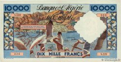 10000 Francs ALGÉRIE 1956 P.110