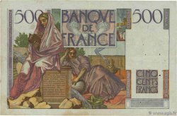 500 Francs CHATEAUBRIAND FRANCE 1948 F.34.08 TB+