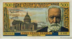 500 Francs VICTOR HUGO FRANCE 1958 F.35.09