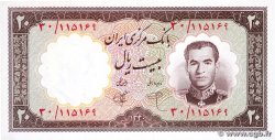 20 Rials IRáN 1961 P.072 SC+