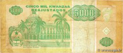 5000 Kwanzas Reajustados ANGOLA 1995 P.136 F