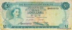 1 Dollar BAHAMAS 1967 P.18b fS