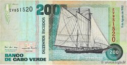200 Escudos CAP VERT 1992 P.63 TB