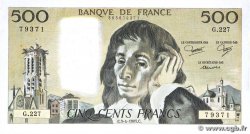 500 Francs PASCAL FRANCE 1985 F.71.33