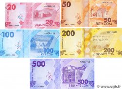 20 au 500 Som Lot KIRGHIZISTAN 2023 P.34 au P.38 NEUF